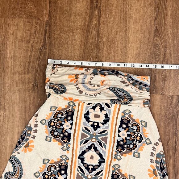 Maeve Anthropologie Southwest Maxi Boho Knit Skirt Sz M - Picture 4 of 11